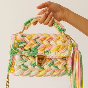 Hand Knitted Swivel Clasps Snap Hook Crochet