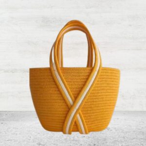 Chic Dry yellow jute Bag